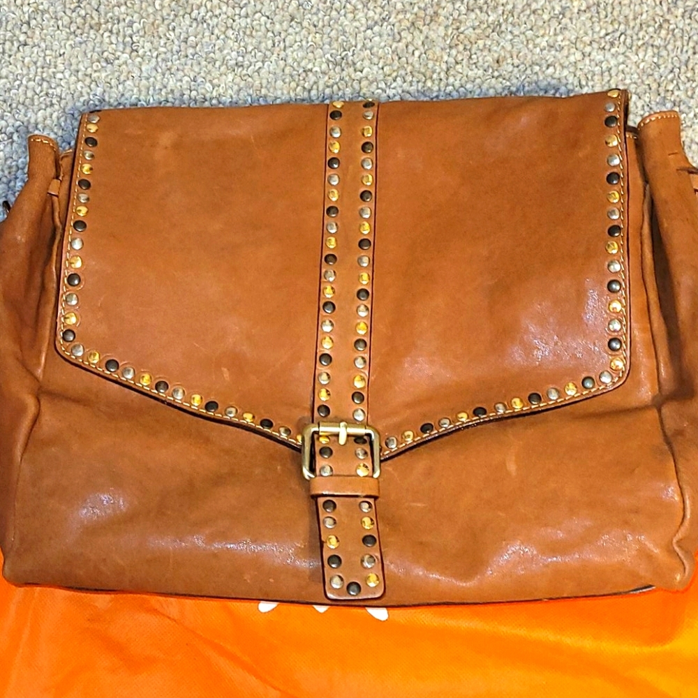 Cavalcanti genuine leather satchel